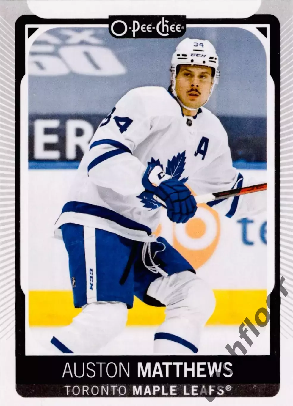 Карточка NHL Auston Matthews Toronto Maple Leafs / Остон Мэттьюс Торонто НХЛ