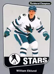 Карточка NHL William Eklund San Jose Sharks/Виллиам Эклунд Сан-Хосе НХЛ