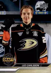 Карточка NHL Leo Carlsson Anaheim Ducks/Лео Карлссон Анахайм НХЛ