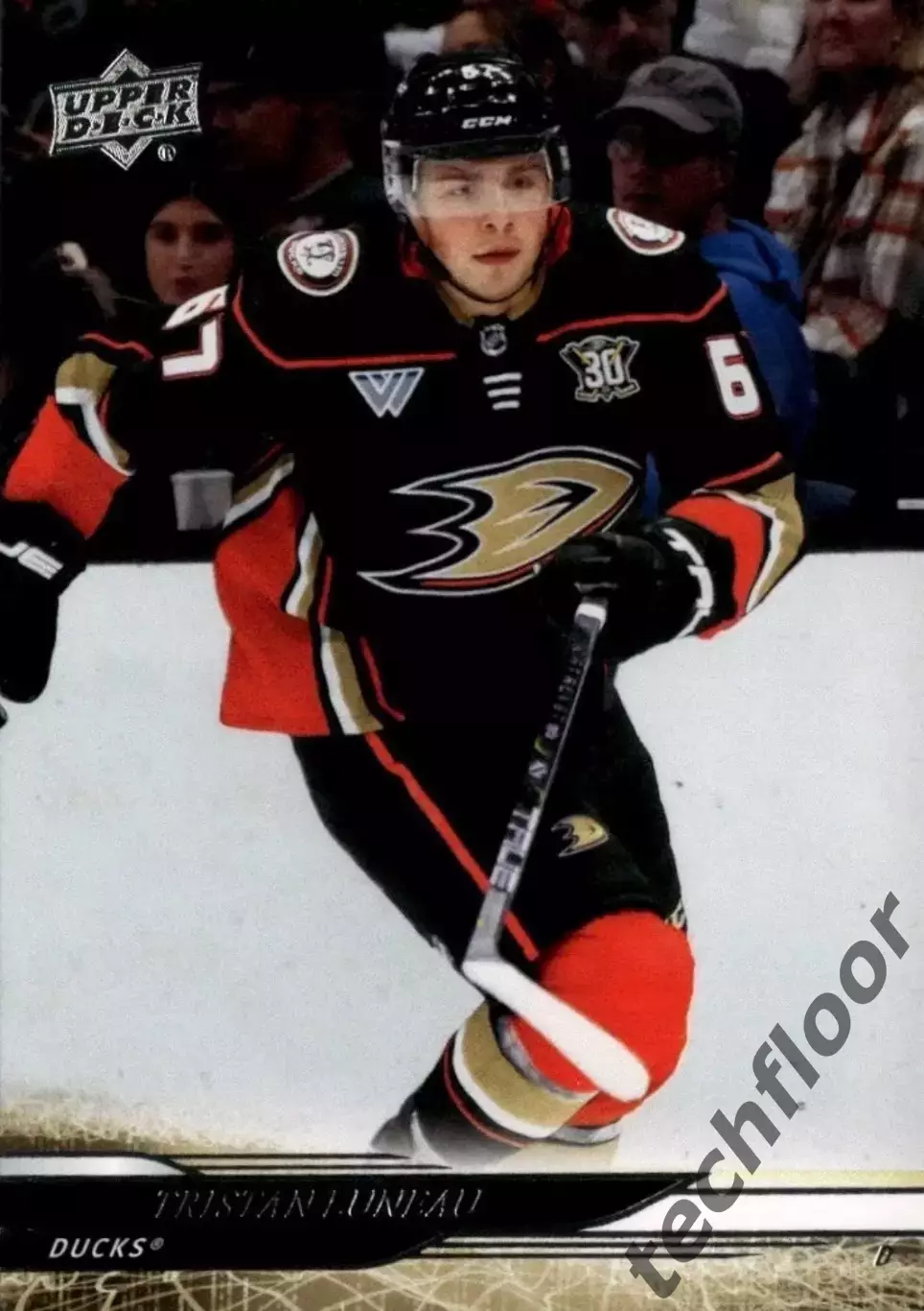 Карточка NHL Tristan Luneau Anaheim Ducks /Тристан Луно Анахайм НХЛ