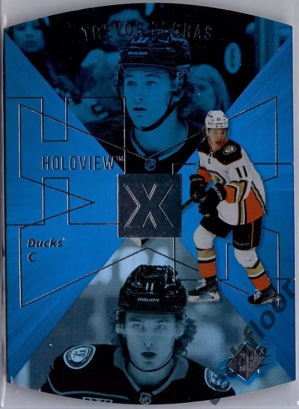 Карточка NHL Trevor Zegras Anaheim Ducks / Тревор Зеграс Анахайм НХЛ