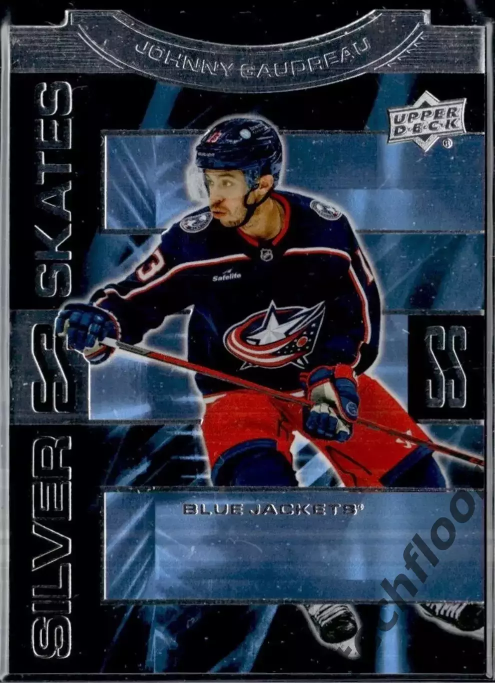 Карточка NHL Johnny Gaudreau Columbus Blue Jackets/Джонни Годро Коламбус НХЛ