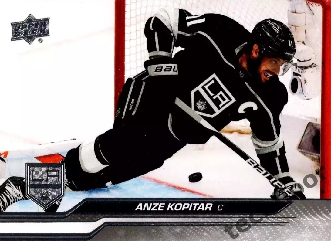 Карточка NHL Anze Kopitar LA Kings/Анже Копитар Лос-Анджелес НХЛ