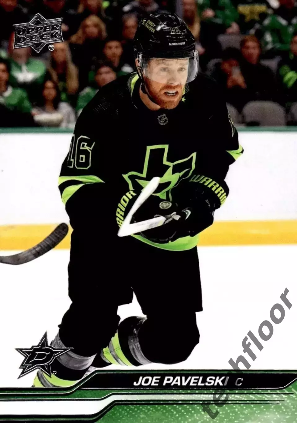 Карточка NHL Joe Pavelski Dallas Stars/Джо Павелски Даллас НХЛ