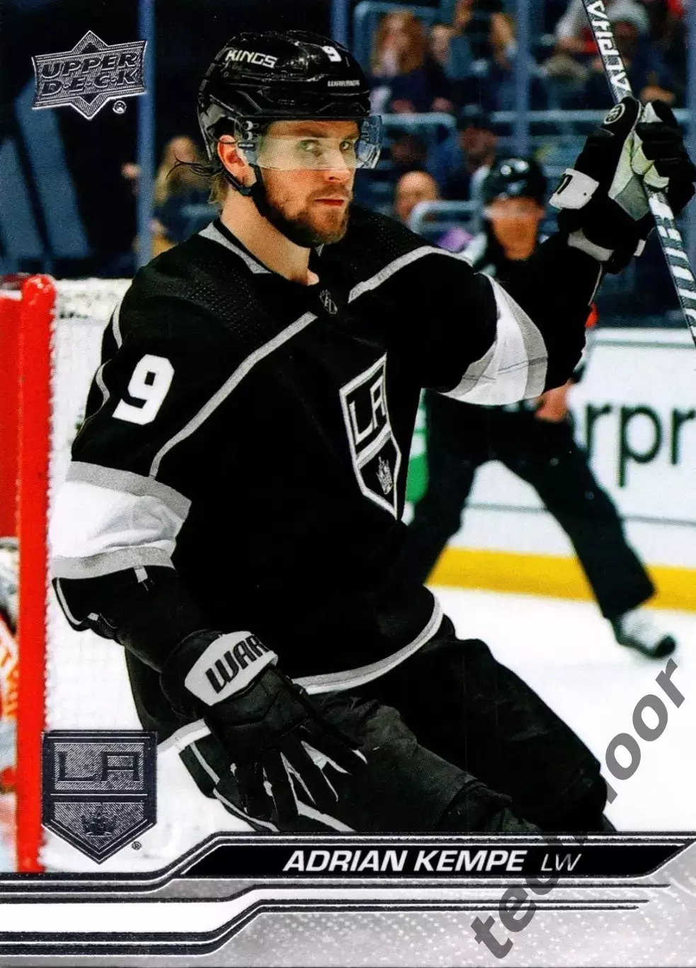 Карточка NHL Adrian Kempe LA Kings/ Адриан Кемпе Лос-Анджелес НХЛ