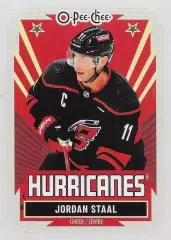 Карточка NHL Jordan Staal Carolina Hurricanes/Джордан Стаал Каролина НХЛ