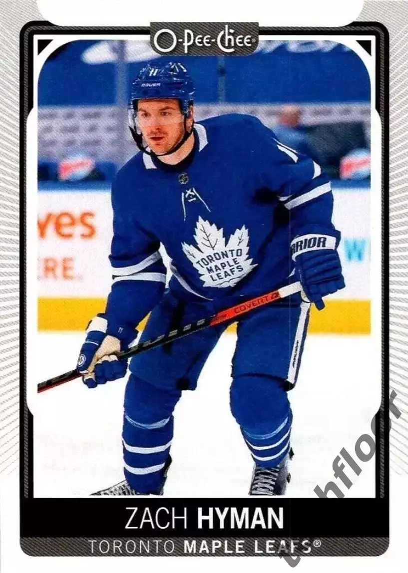 Карточка NHL Zach Hyman Toronto Maple Leafs/Зак Хайман Торонто НХЛ