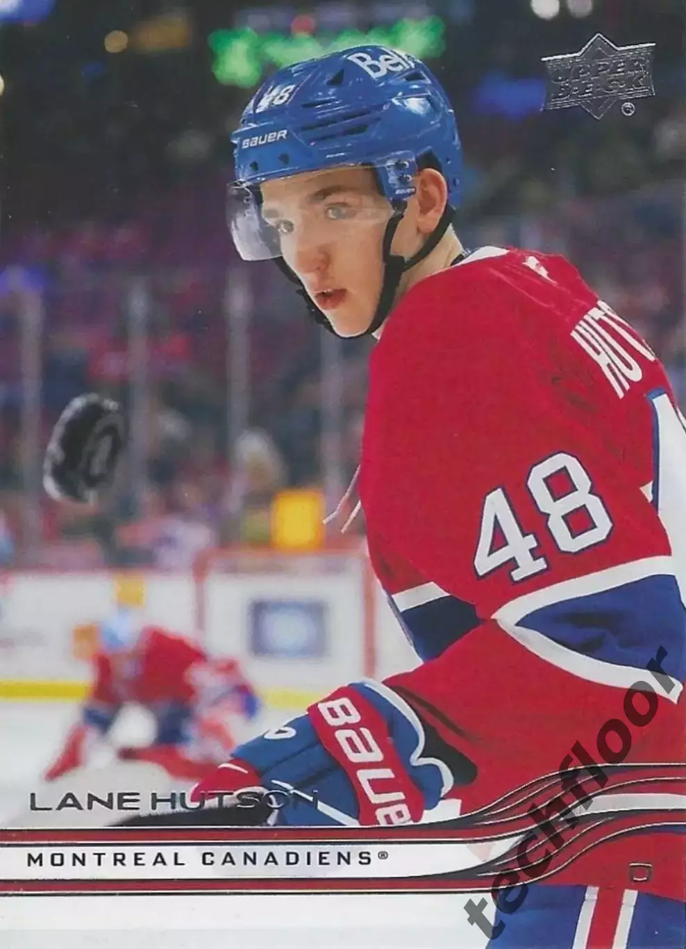 Карточка NHL Lane Hutson Montreal Canadiens/ Лэйн Хатсон Монреаль НХЛ
