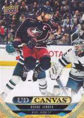 Карточка Canvas NHL Boone Jenner Columbus Blue Jackets/Бун Дженнер Коламбус НХЛ