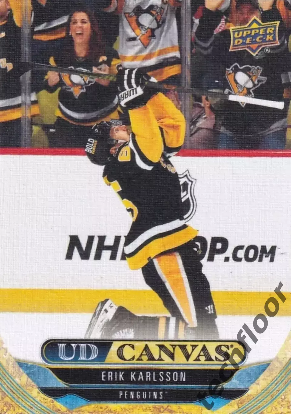 Карточка Canvas NHL Erik Karlsson Pittsburgh Penguins/Эрик Карлссон Питтсбург