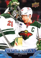 Карточка Canvas NHL Jared Spurgeon Minnesota Wild/Джаред Спёрджон Миннесота НХЛ
