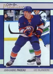 Карточка NHL Jean-Gabriel Pageau New York Islanders/Жан-Габриэль Пажо Айлендерс