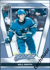 Карточка NHL Will Smith San Jose Sharks