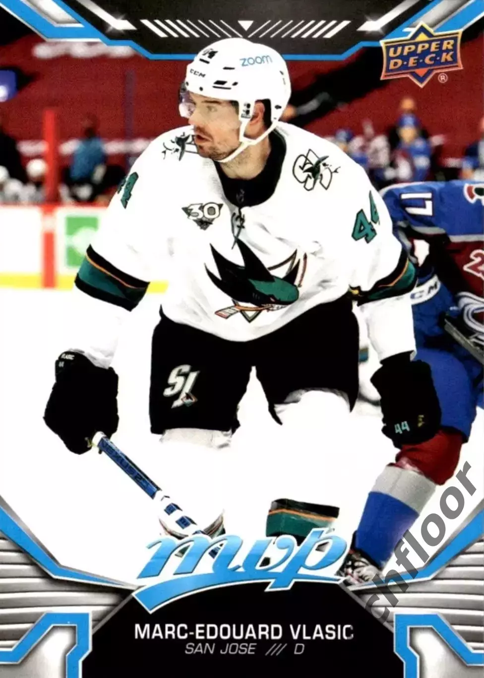 Карточка NHL Marc-Edouard Vlasic San Jose Sharks/Марк-Эдуард Власик Сан-Хосе