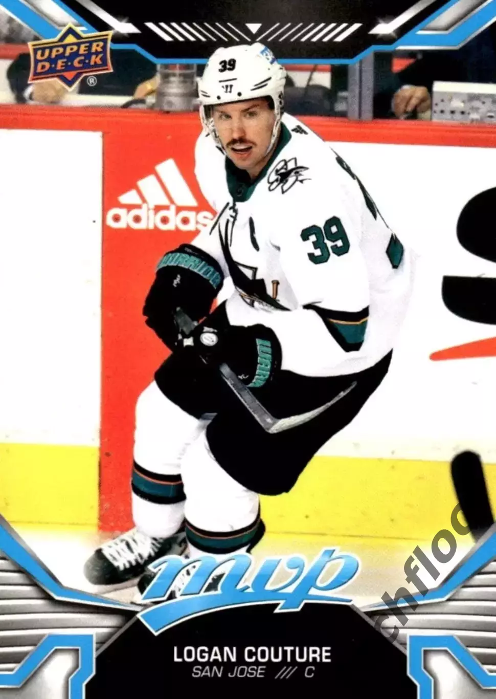 Карточка NHL Logan Couture San Jose Sharks/ Логан Кутюр Сан-Хосе НХЛ
