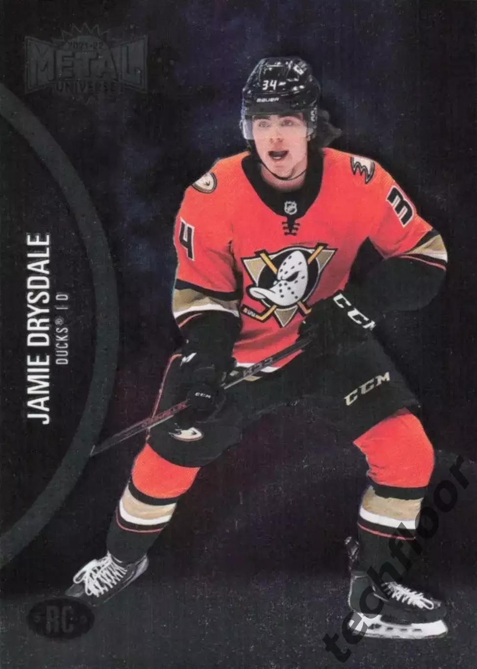 Карточка NHL Jamie Drysdale Anaheim Ducks/ Джейми Драйсдейл Анахайм НХЛ