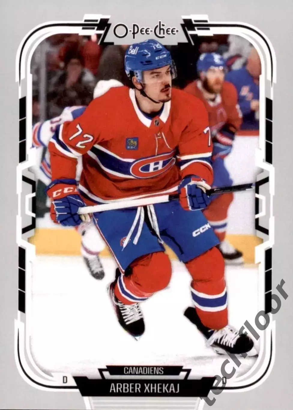 Карточка NHL Arber Xhekaj Montreal Canadiens/ Арбер Джекай Монреаль НХЛ