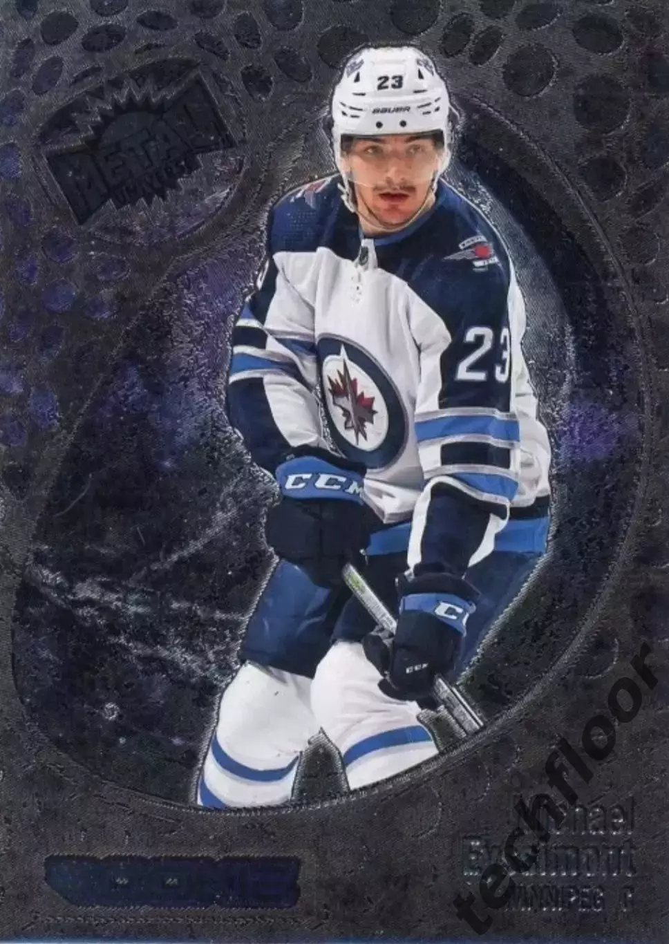 Карточка NHL Michael Eyssimont Winnipeg Jets/Майки Эйссимонт Виннипег НХЛ