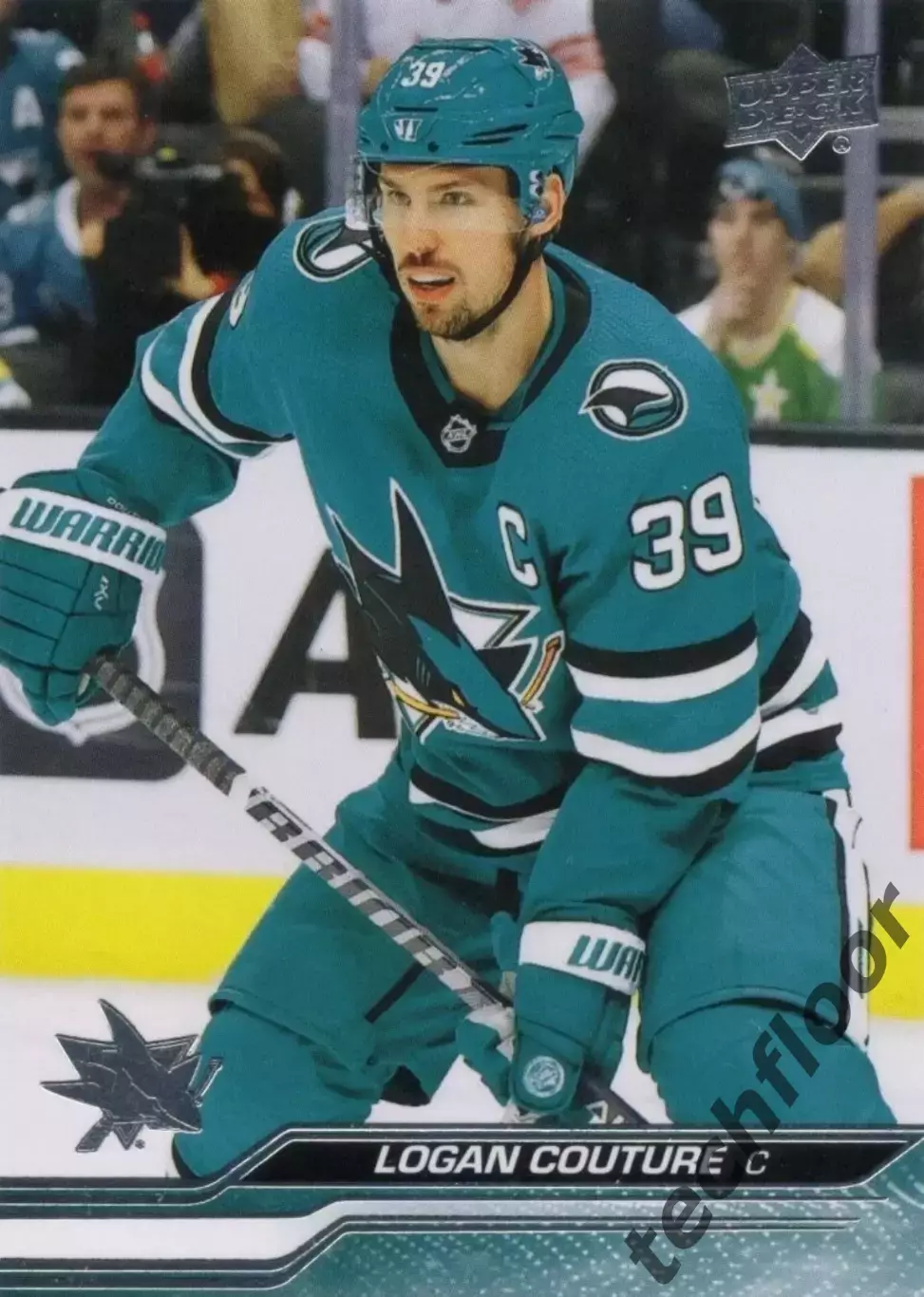 Карточка NHL Logan Couture San Jose Sharks/Логан Кутюр Сан-Хосе НХЛ