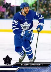 Карточка NHL Connor Timmins Toronto Maple Leafs/Коннор Тимминс Торонто НХЛ