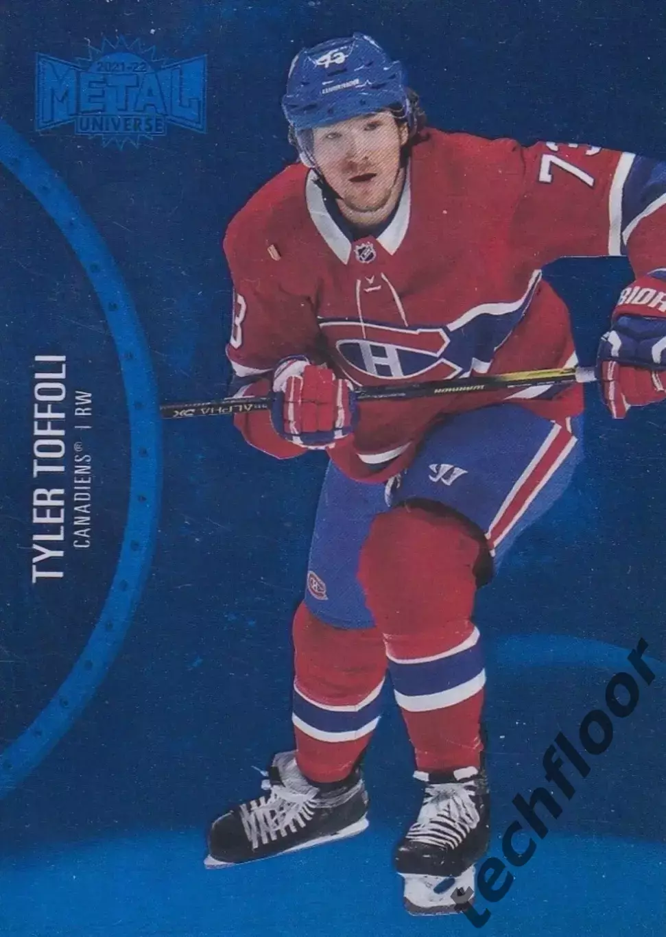 Карточка NHL Tyler Toffoli Montreal Canadiens/ Тайлер Тоффоли Монреаль НХЛ