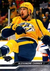 Карточка NHL Alexandre Carrier Nashville Predators/Александр Каррье Нэшвилл НХЛ