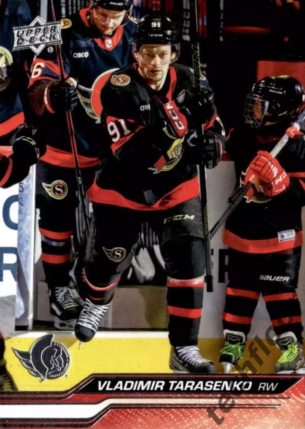Карточка NHL Vladimir Tarasenko Ottawa Senators/Владимир Тарасенко Оттава НХЛ
