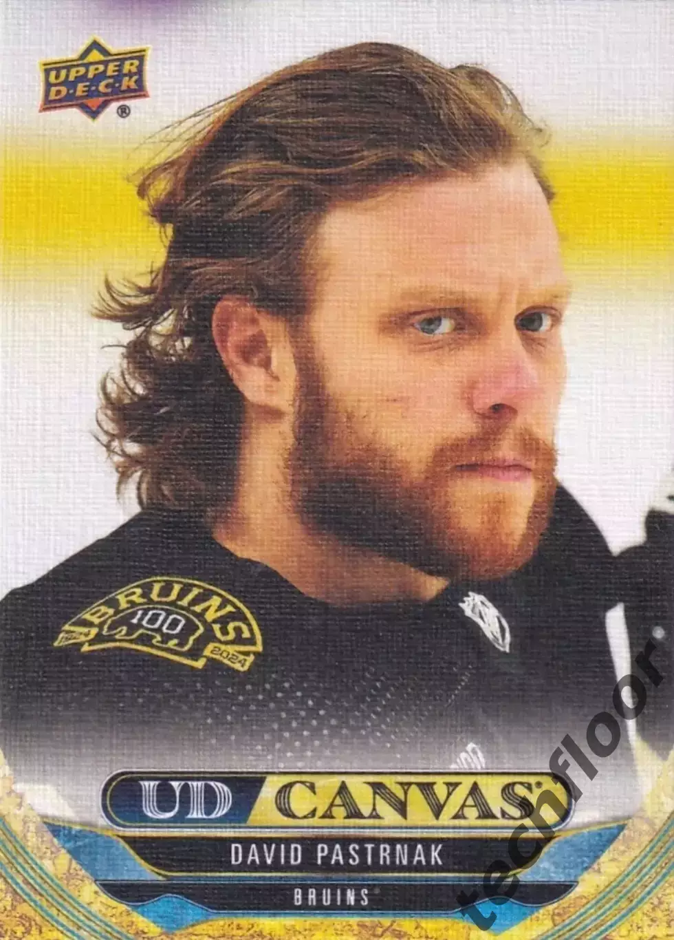 Карточка Canvas NHL David Pastrnak Boston Bruins/Давид Пастрняк Бостон НХЛ