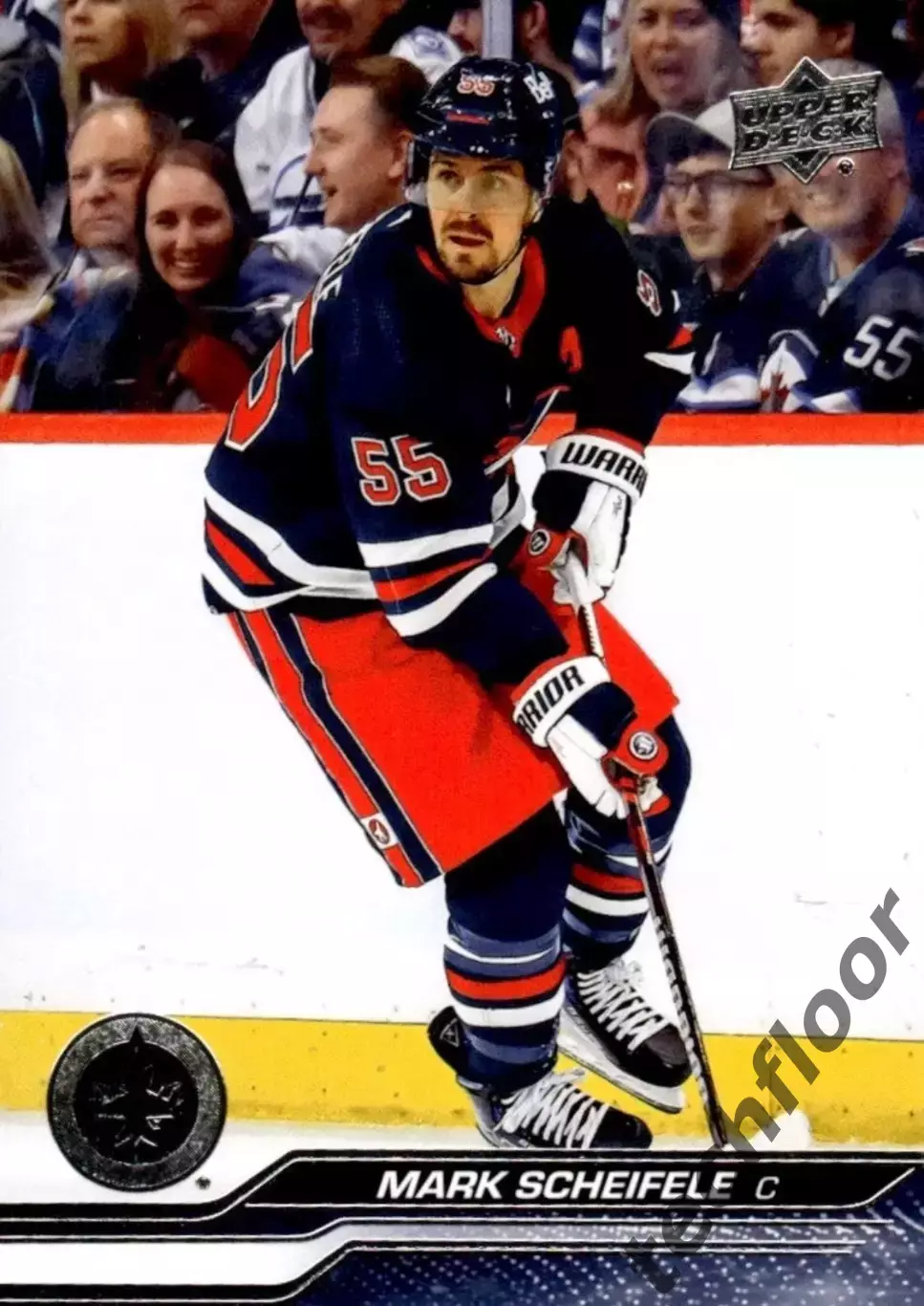 Карточка NHL Mark Scheifele Winnipeg Jets/Марк Шайфли Виннипег НХЛ