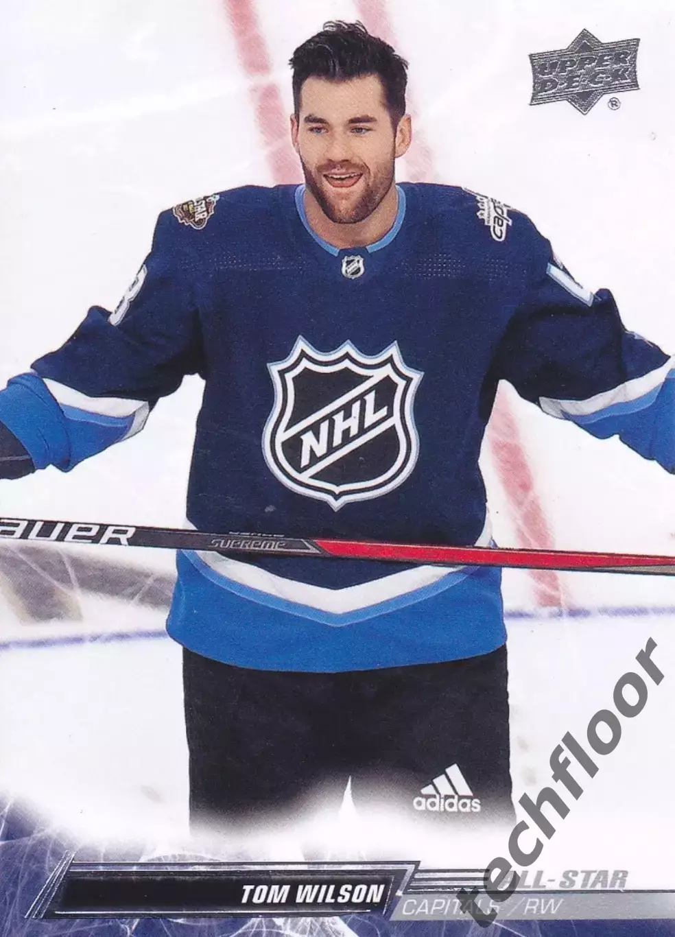 Карточка NHL Tom Wilson Washington Capitals/Том Уилсон Вашингтон НХЛ