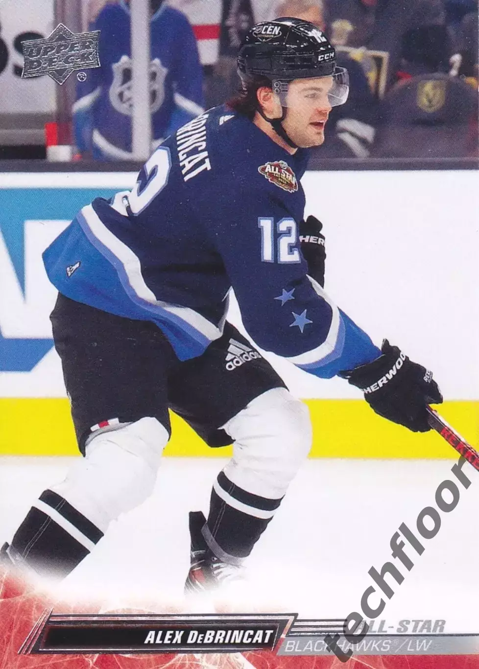 Карточка NHL Alex DeBrincat Chicago Blackhawks/ Алекс Дебринкэт Чикаго НХЛ