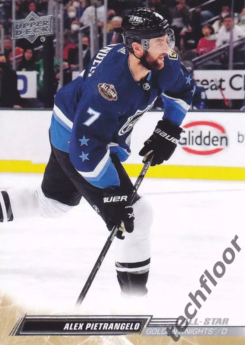 Карточка NHL Alex Pietrangelo Vegas Golden Knights/Алекс Пьетранжело Вегас НХЛ