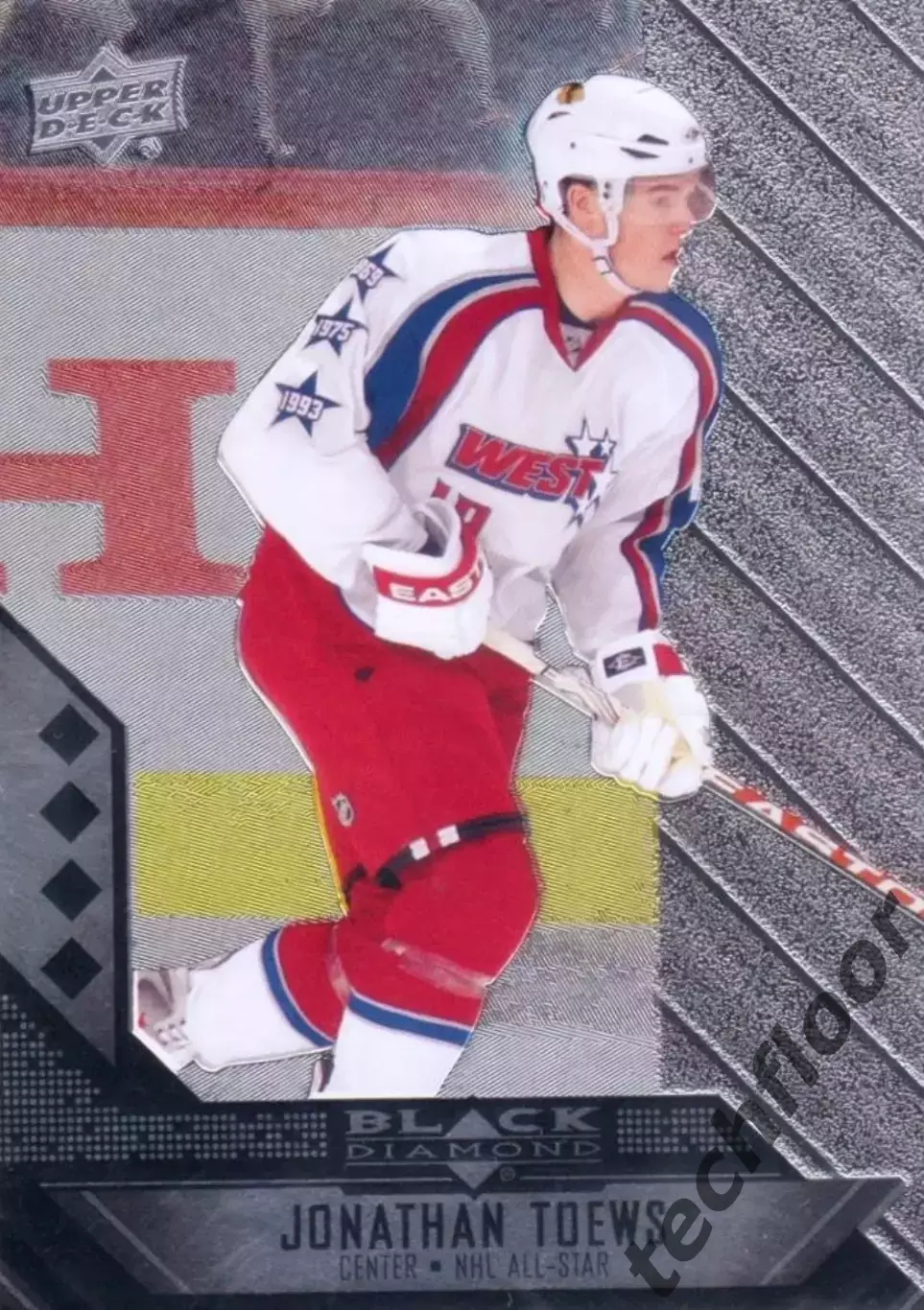 Карточка NHL Jonathan Toews Chicago Blackhawks/ Джонатан Тэйвз Чикаго НХЛ