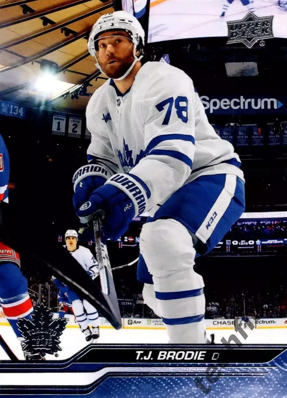 Карточка NHL T. J. Brodie Toronto Maple Leafs/ Ти Джей Броди Торонто НХЛ