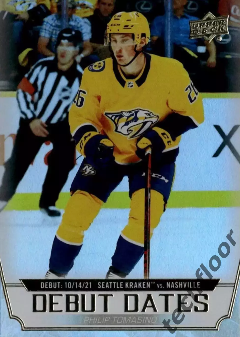 Карточка NHL Philip Tomasino Nashville Predators/ Филип Томасино Нэшвилл НХЛ