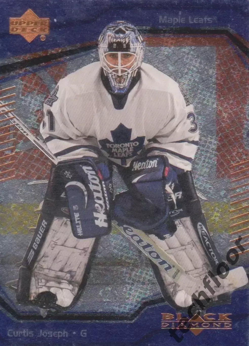 Карточка NHL Curtis Joseph Toronto Maple Leafs/Кёртис Джозеф Торонто НХЛ