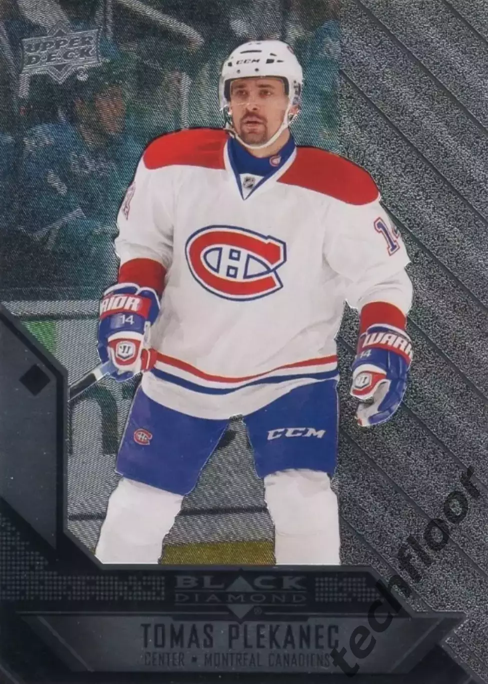 Карточка NHL Tomas Plekanec Montreal Canadiens/Томаш Плеканец Монреаль НХЛ