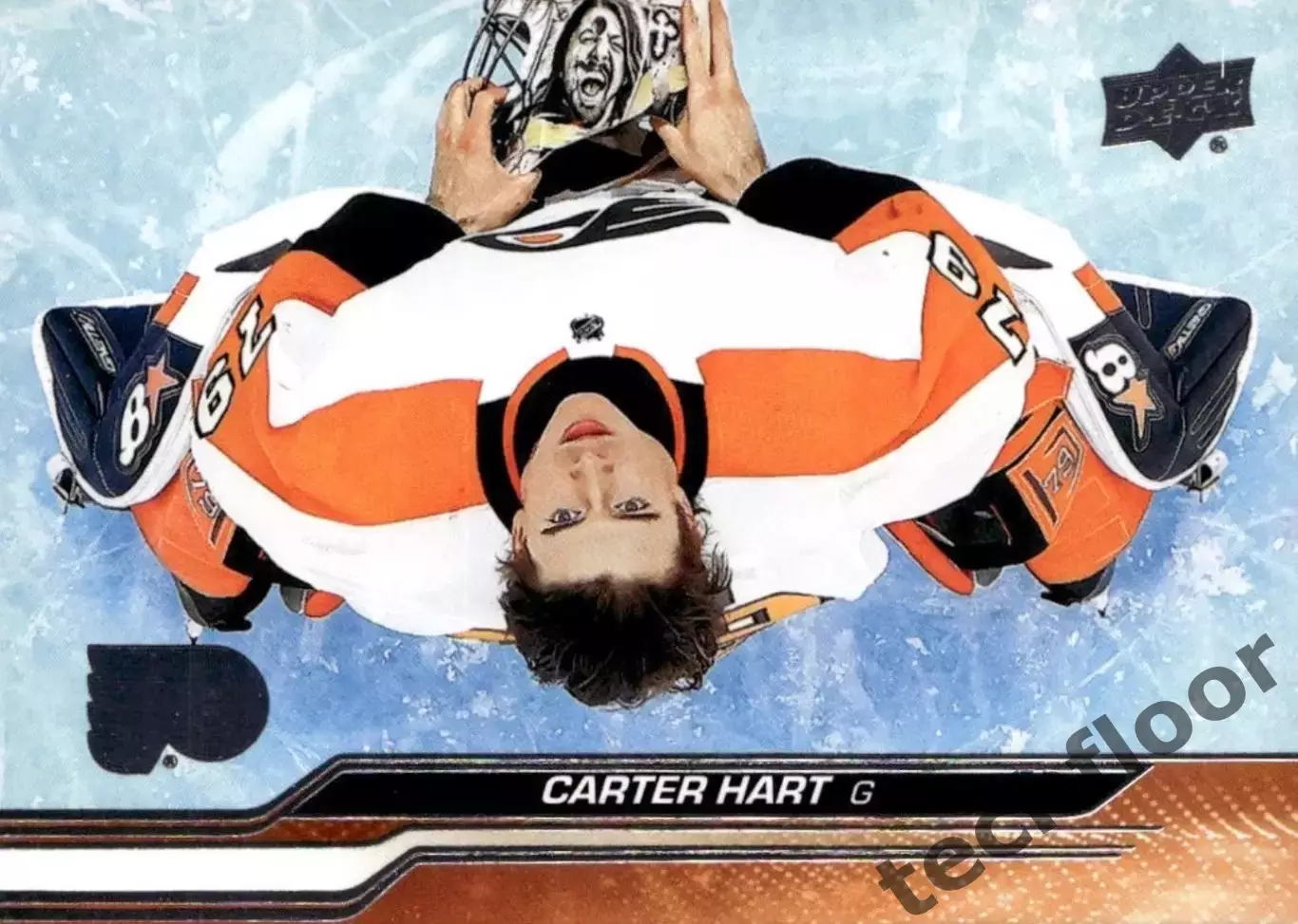 Карточка NHL Carter Hart Philadelphia Flyers/Картер Харт Филадельфия НХЛ