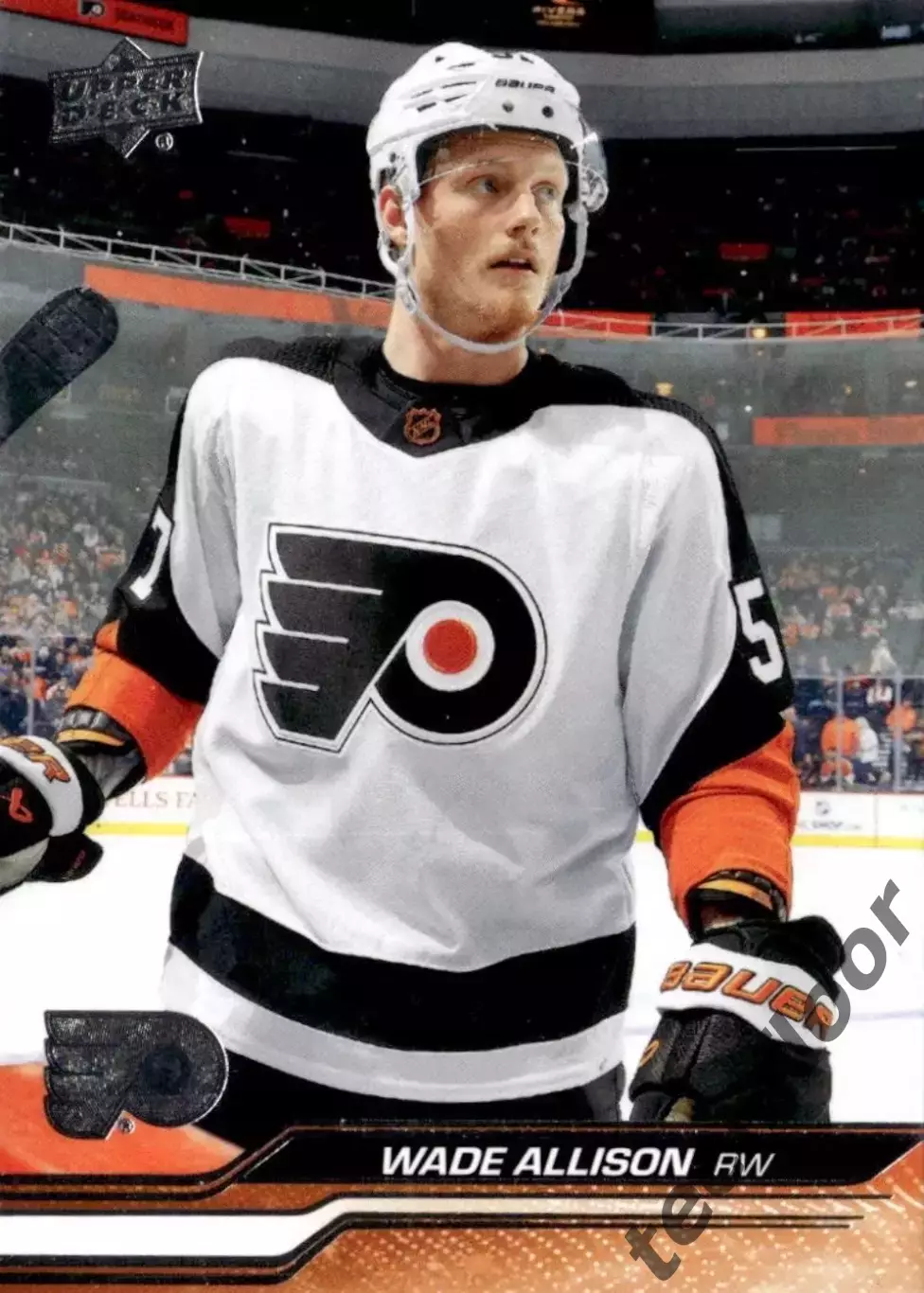 Карточка NHL Wade Allison Philadelphia Flyers/Уэйд Эллисон Филадельфия НХЛ