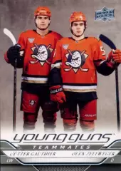 Карточка NHL Cutter Gauthier/Olen Zellweger Anaheim Ducks/Готье/Зеллвегер НХЛ