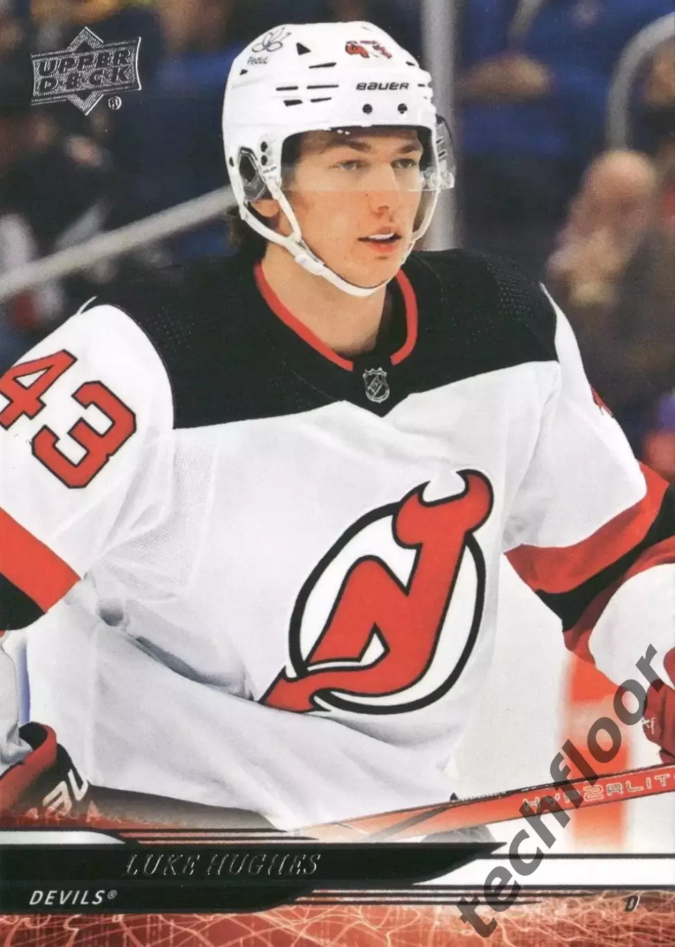 Карточка NHL Luke Hughes New Jersey Devils/Люк Хьюз Нью-Джерси НХЛ