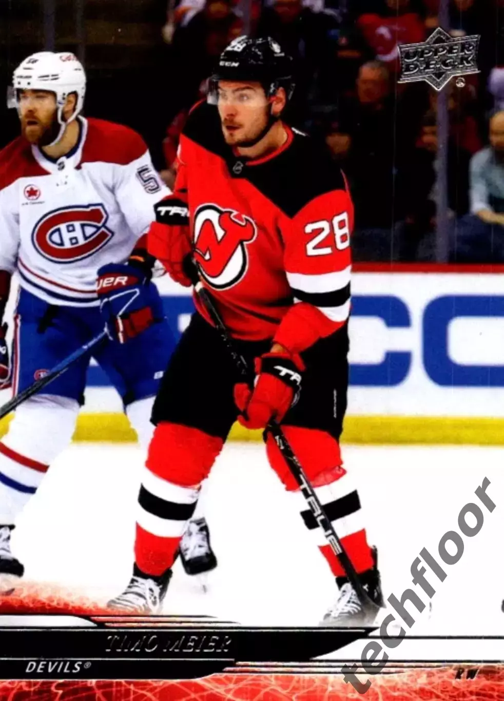Карточка NHL Timo Meier New Jersey Devils/Тимо Майер Нью-Джерси НХЛ