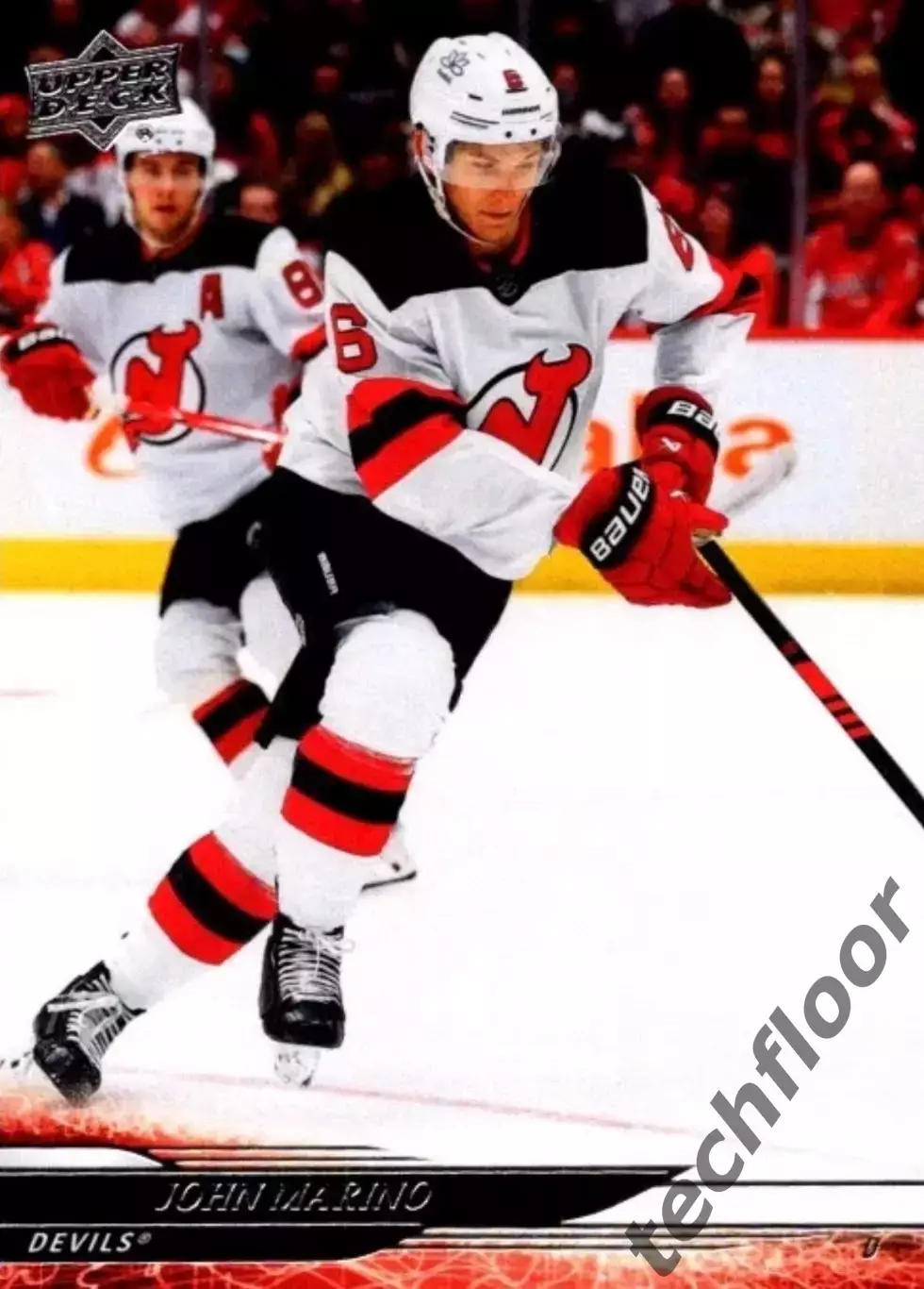 Карточка NHL John Marino New Jersey Devils/Джон Марино Нью-Джерси НХЛ