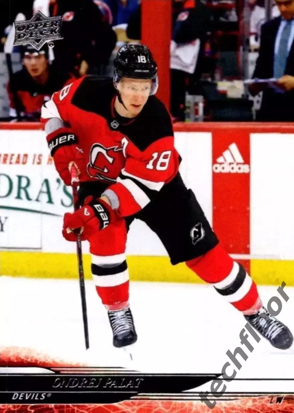 Карточка NHL Ondrej Palat New Jersey Devils/Ондржей Палат Нью-Джерси НХЛ