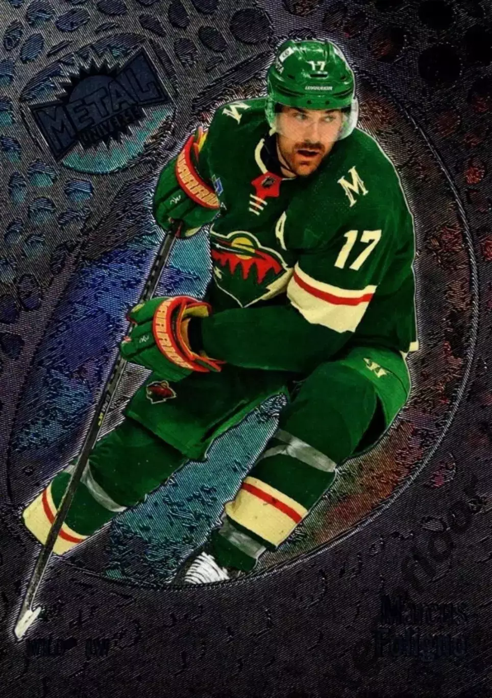 Карточка NHL Marcus Foligno Minnesota Wild/ Маркус Фолиньо Виннипег НХЛ
