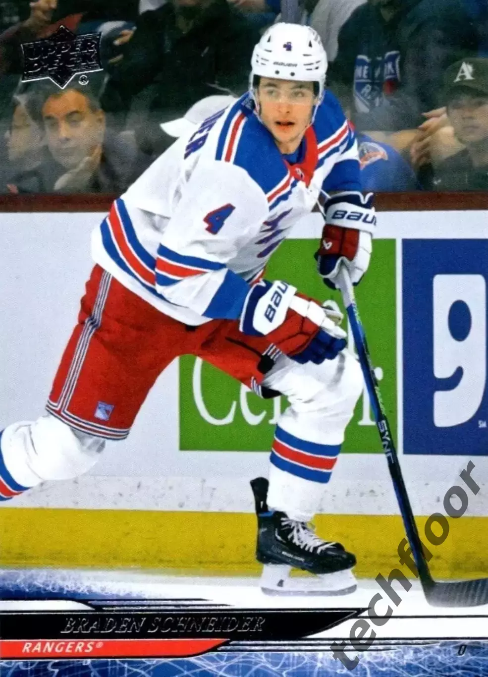 Карточка NHL Braden Schneider New York Rangers/Брейден Шнайдер Рейнджерс НХЛ