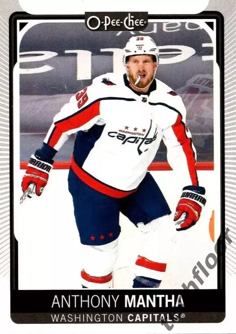 Карточка NHL Anthony Mantha Washington Capitals/ Энтони Манта Вашингтон НХЛ