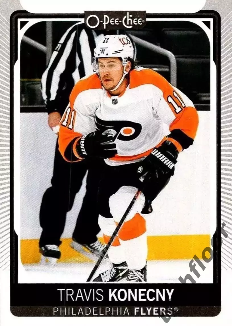 Карточка NHL Travis Konecny Philadelphia Flyers / Трэвис Конекни Филадельфия НХЛ