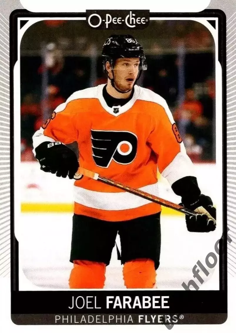 Карточка NHL Joel Farabee Philadelphia Flyers/Джоэл Фараби Филадельфия НХЛ