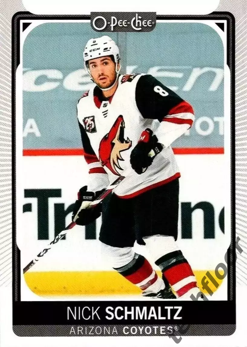 Карточка NHL Nick Schmaltz Arizona Coyotes/Ник Шмальц Аризона НХЛ